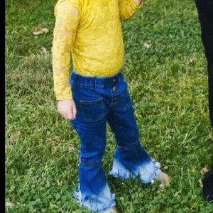 Toddler Flare bell bottoms!